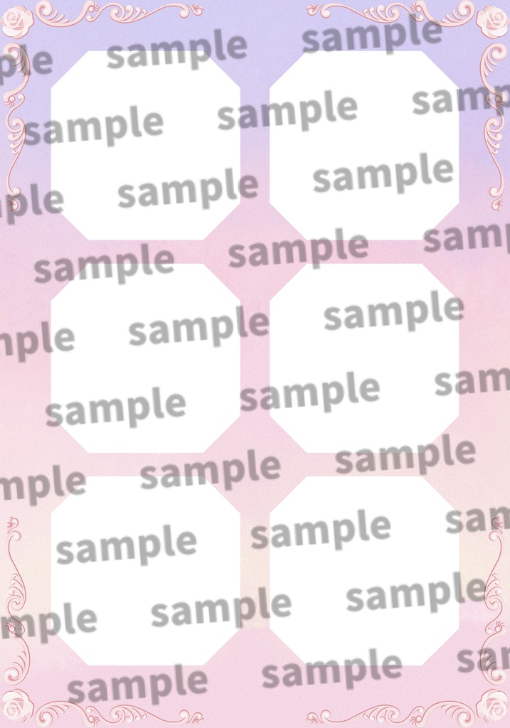 デジタルノートcanva template