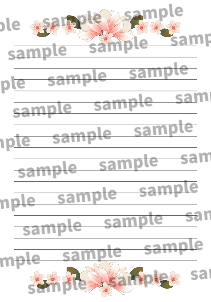 デジタルノートcanva template