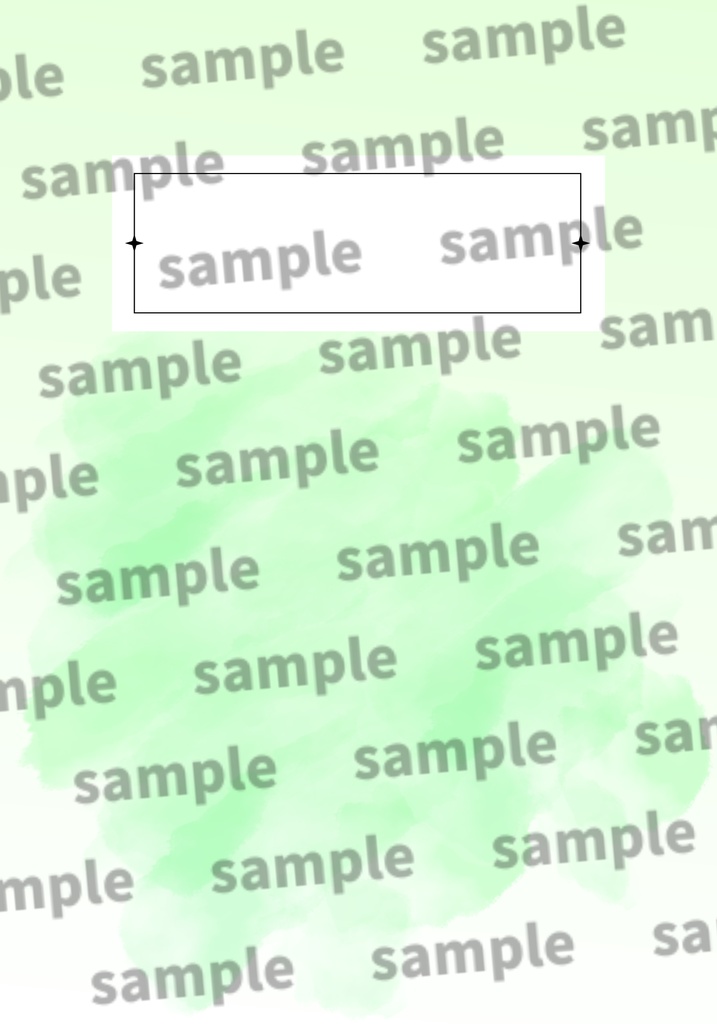 デジタルノートcanva template