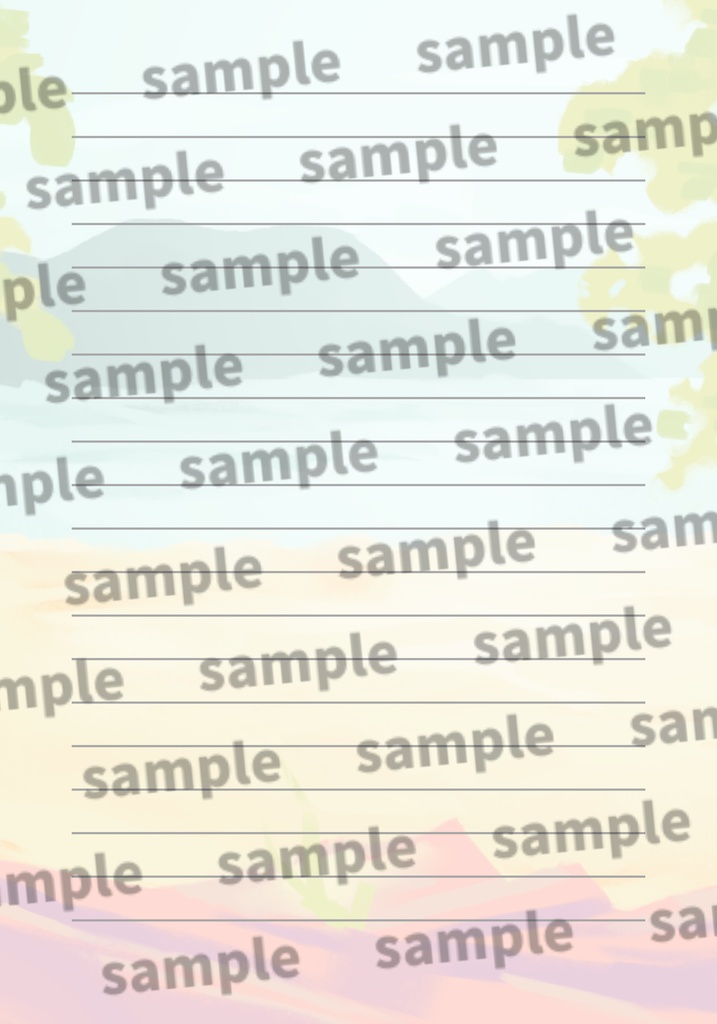 デジタルノートcanva template