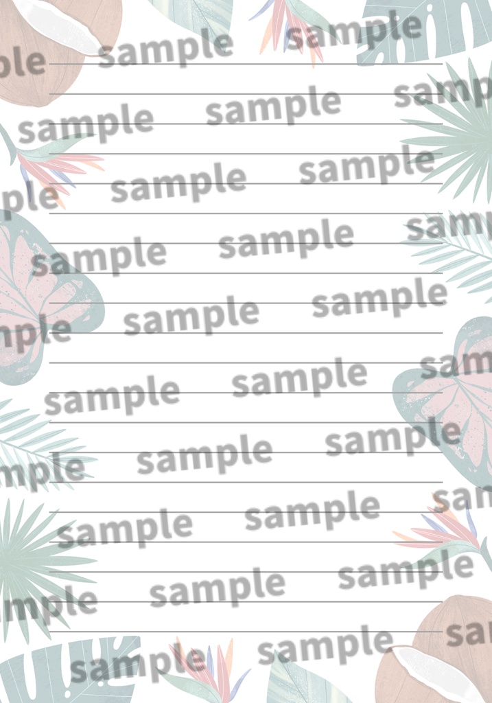 デジタルノートcanva template