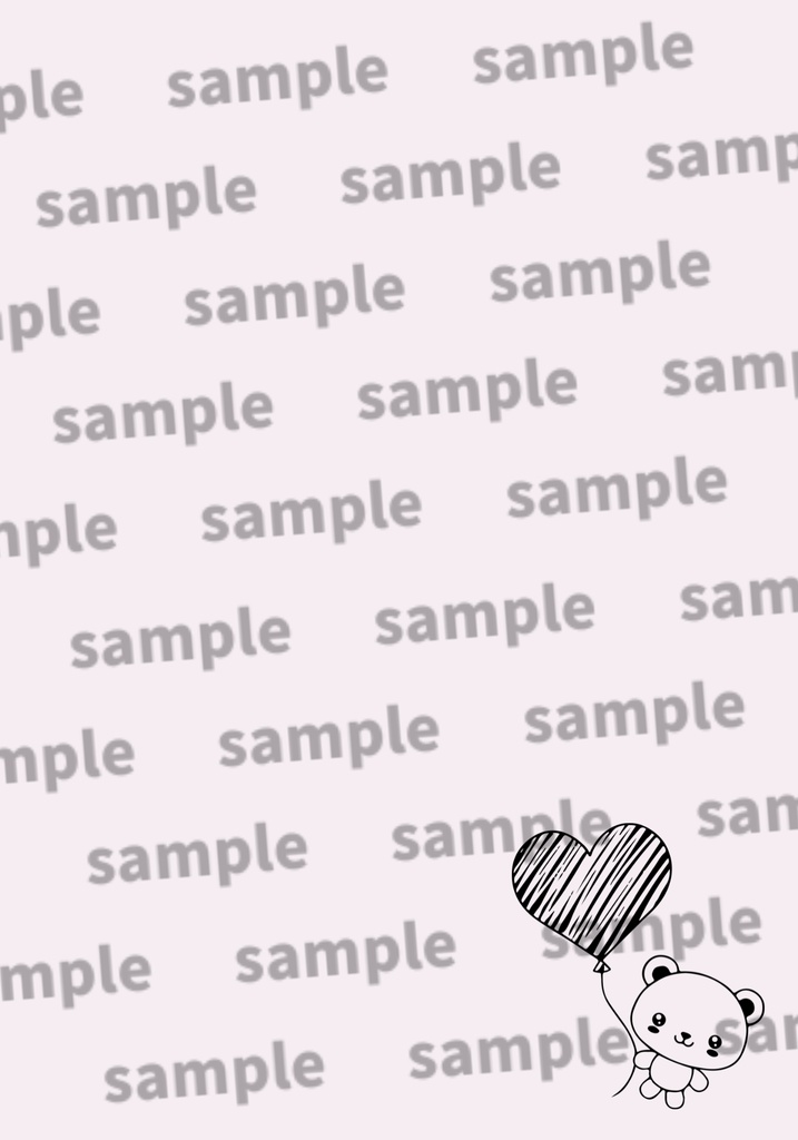デジタルノートcanva template