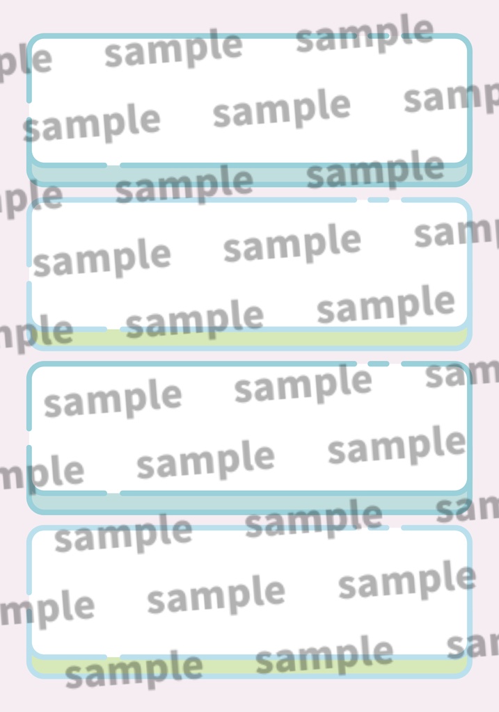 デジタルノートcanva template