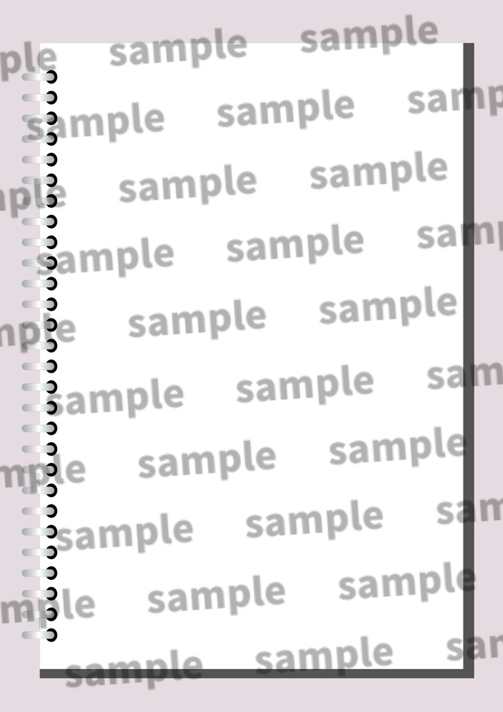 デジタルノートcanva template