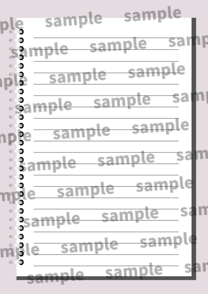 デジタルノートcanva template