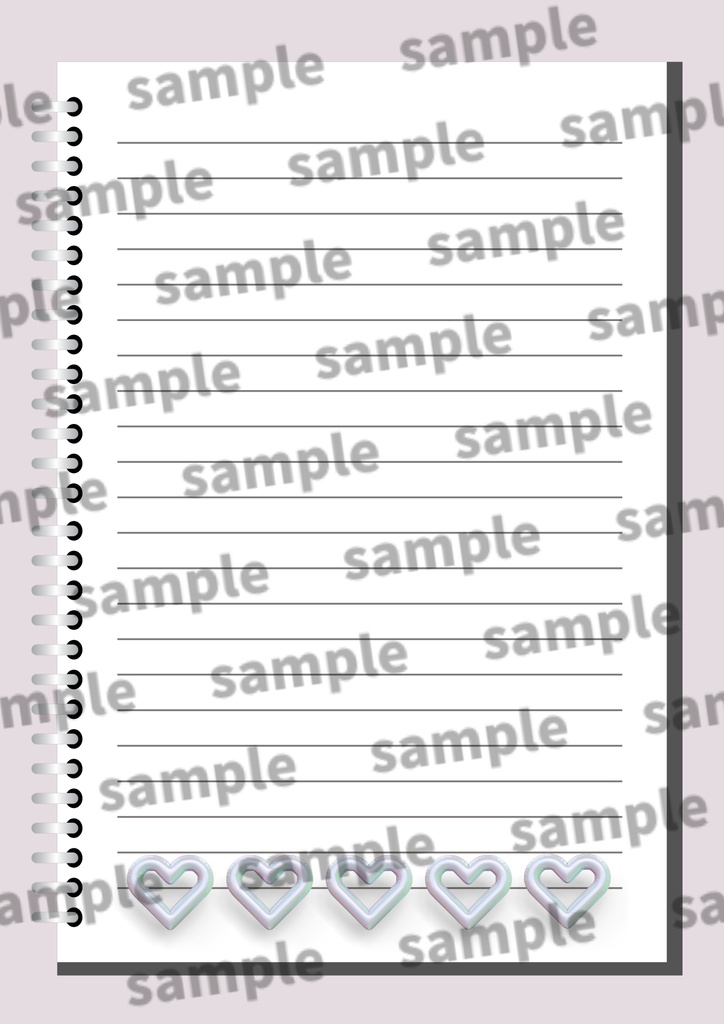 デジタルノートcanva template