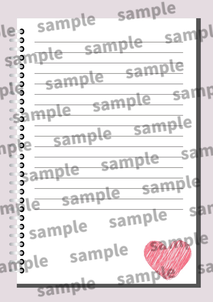 デジタルノートcanva template