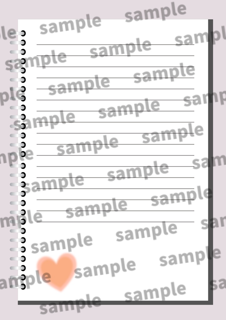 デジタルノートcanva template