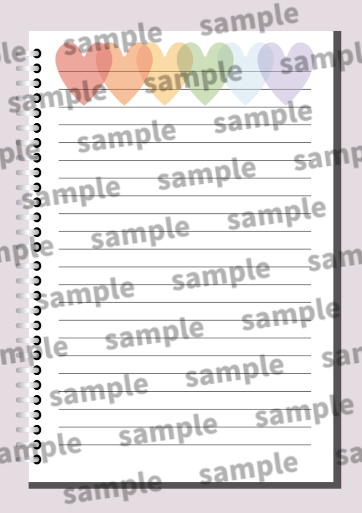 デジタルノートcanva template