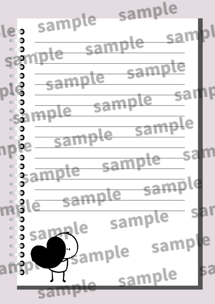 デジタルノートcanva template