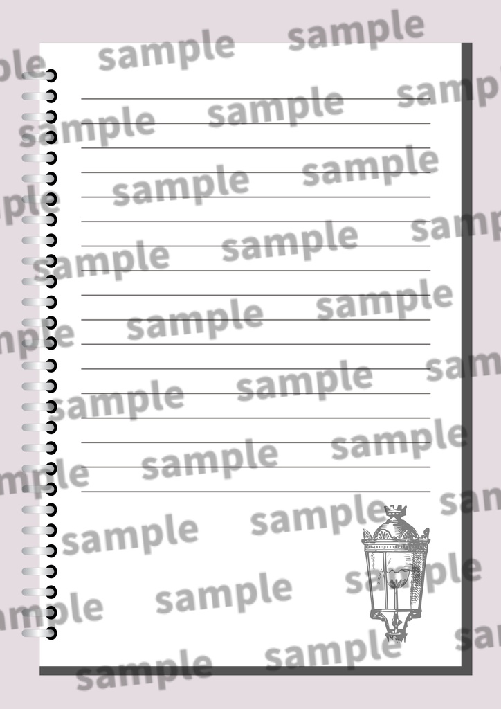 デジタルノートcanva template