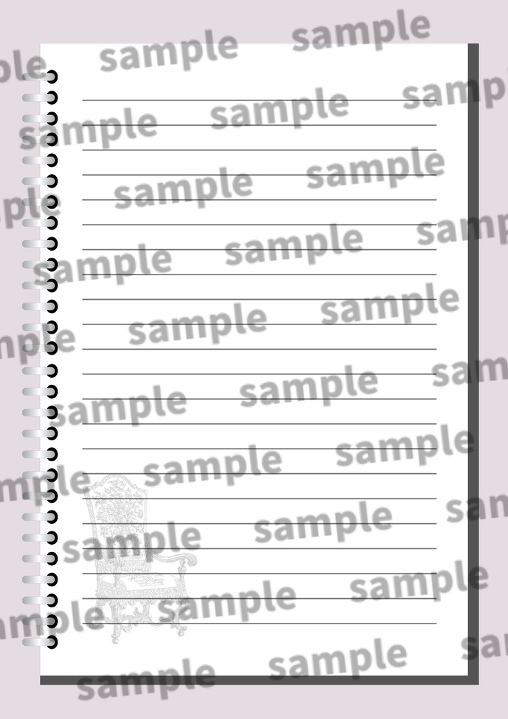 デジタルノートcanva template