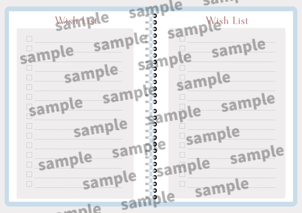 デジタルノートcanva template