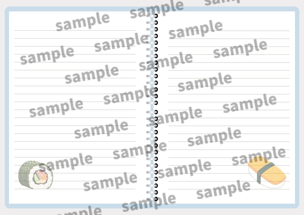 デジタルノートcanva template