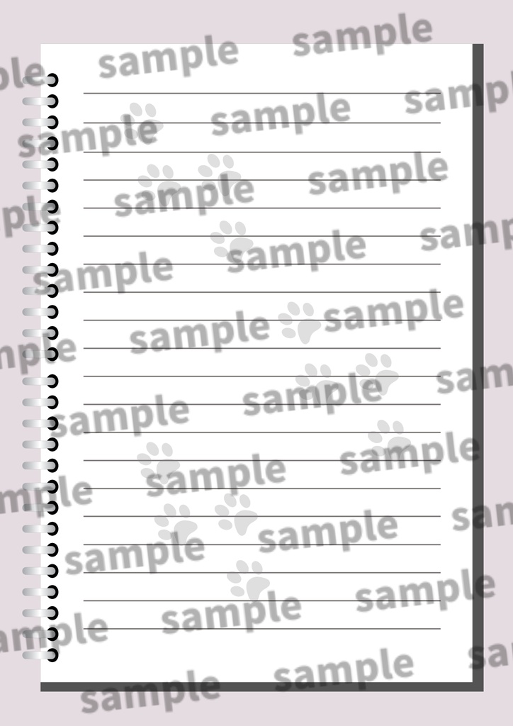 デジタルノートcanva template