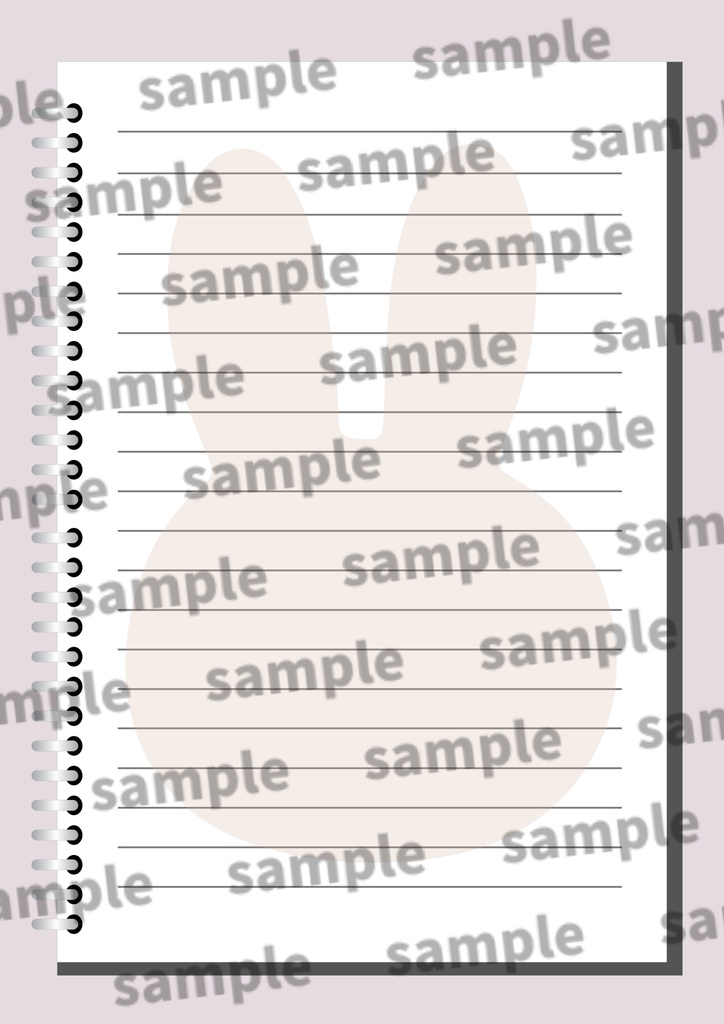 デジタルノートcanva template