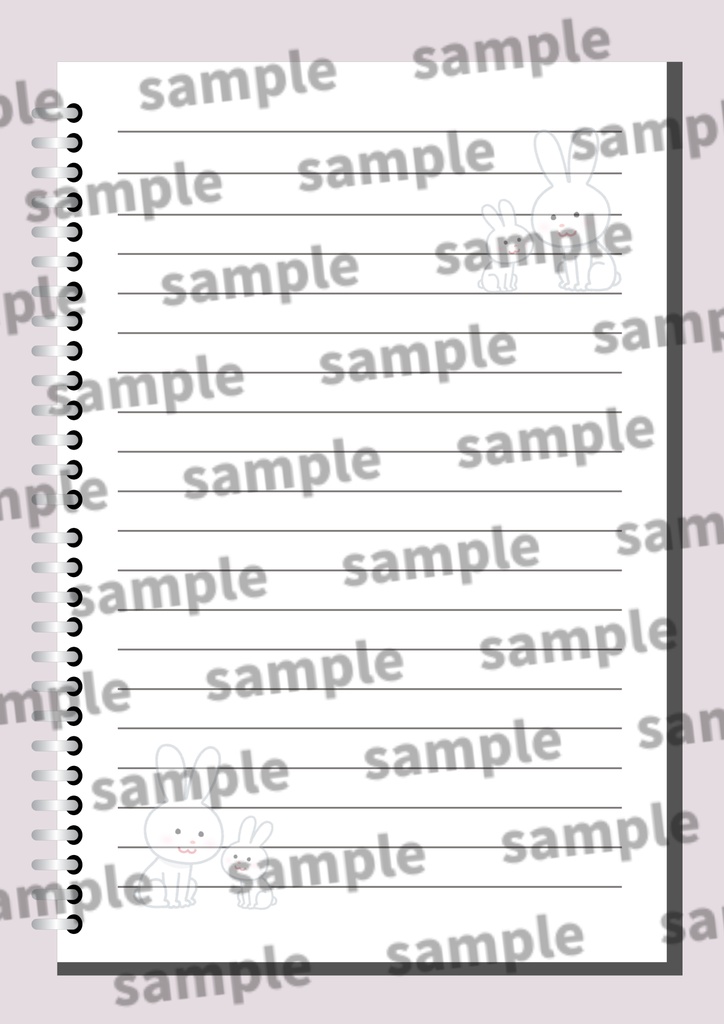 デジタルノートcanva template
