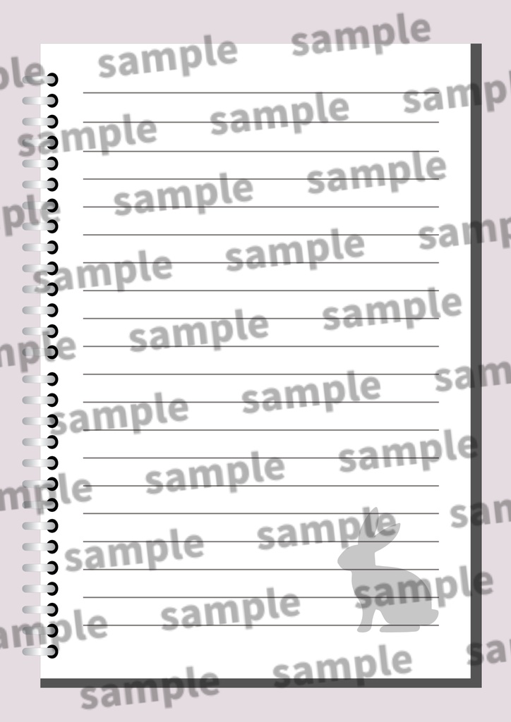 デジタルノートcanva template