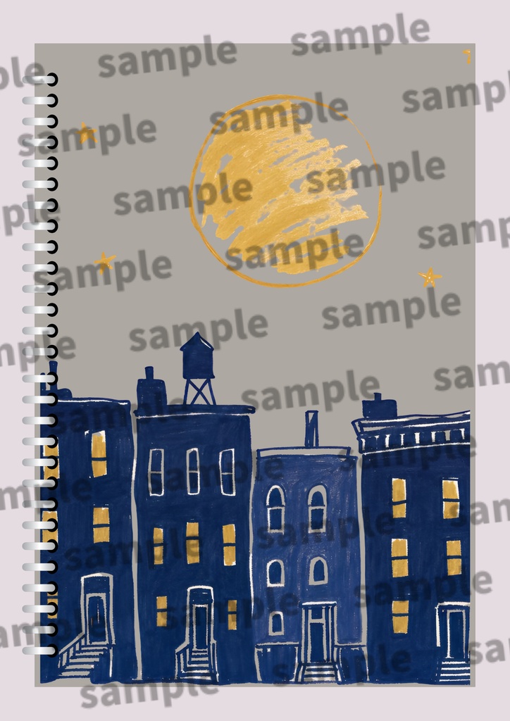 デジタルノートcanva template