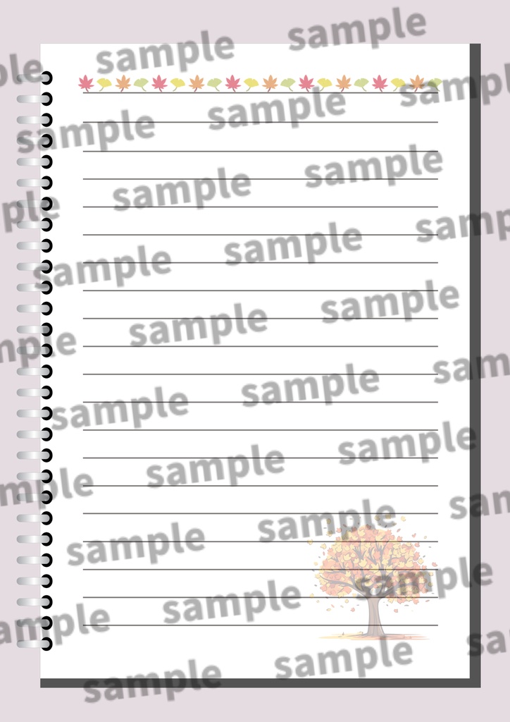 デジタルノートcanva template