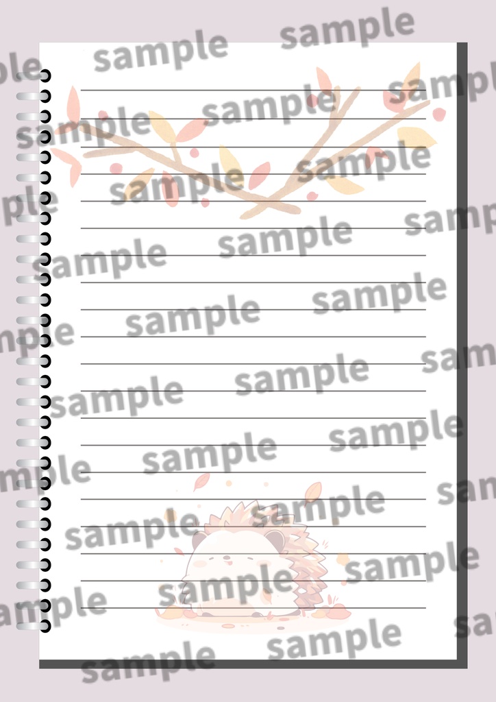 デジタルノートcanva template