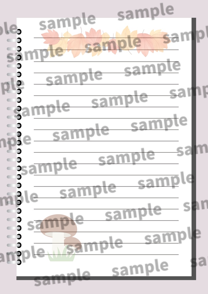 デジタルノートcanva template