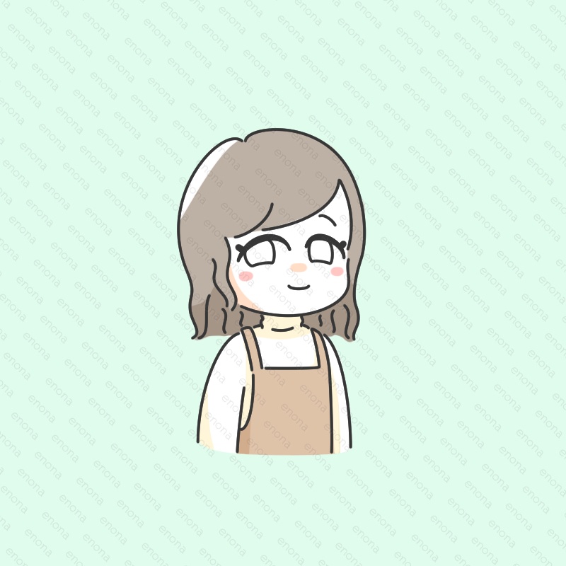 ベージュサロペットの女の子