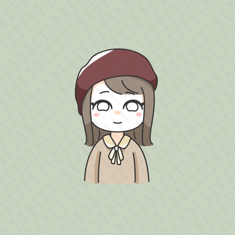 外ハネベレー帽女の子