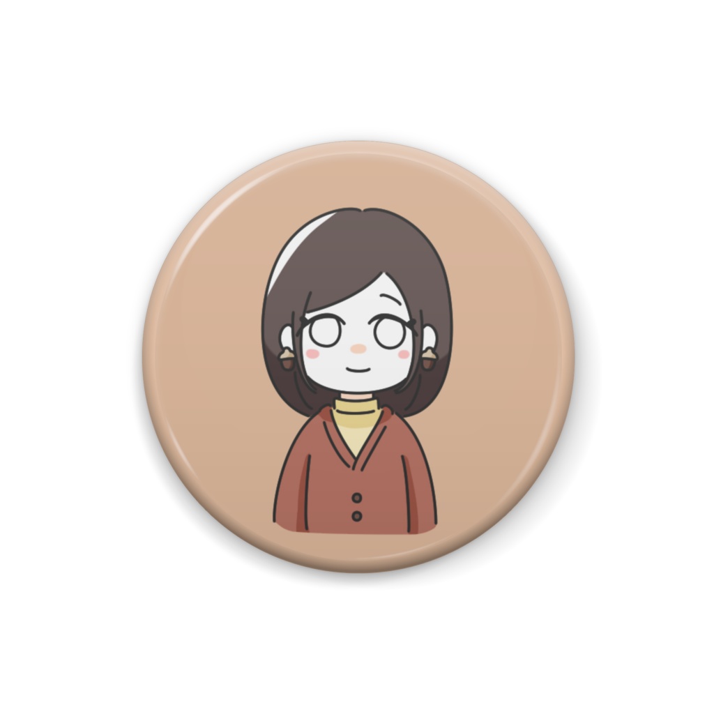 どんぐりイヤリングの女の子