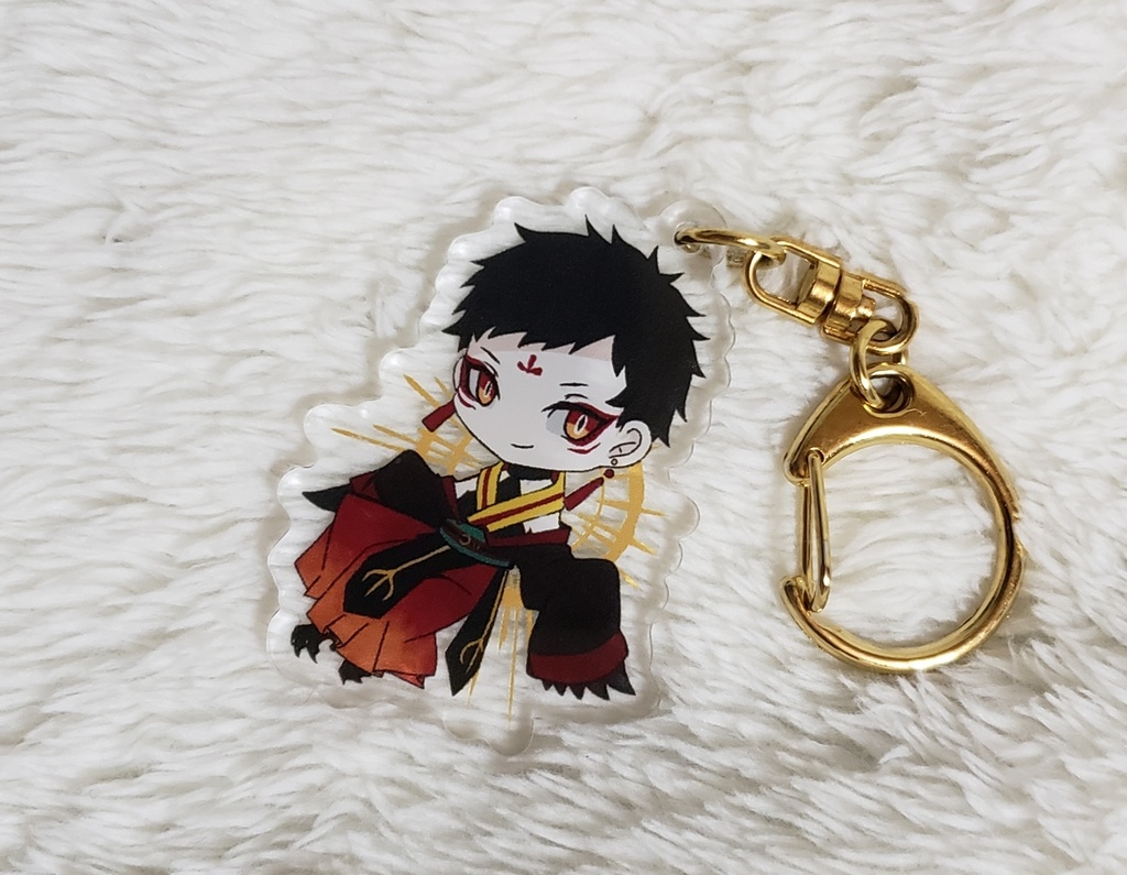 ヤタさん・十烏『お散歩キーホルダー』