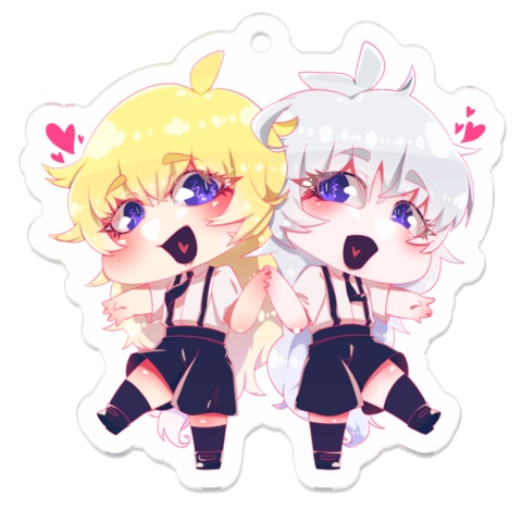 うちの子アクリルストラップ 全3種