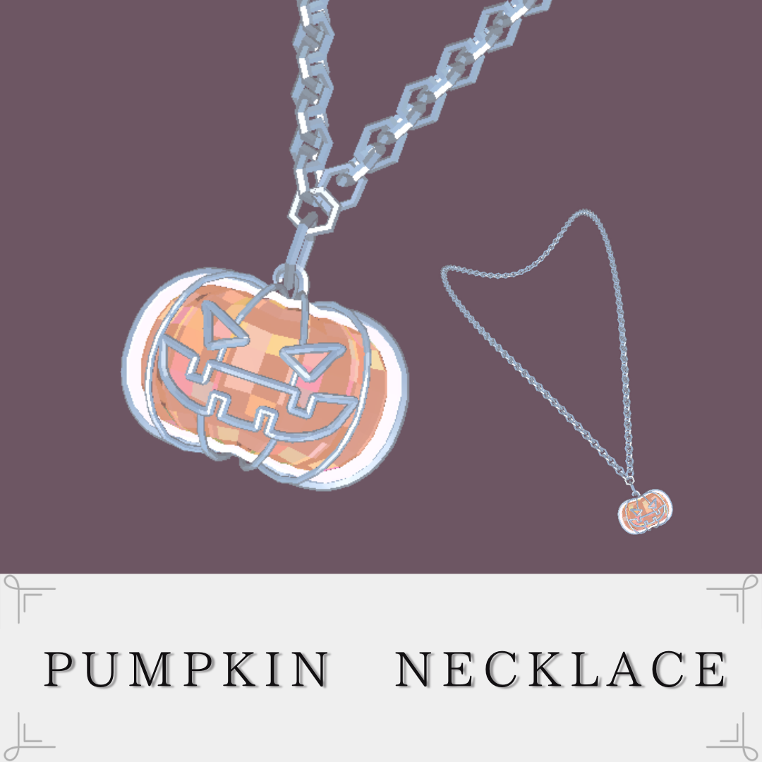 【無料】かぼちゃのネックレス