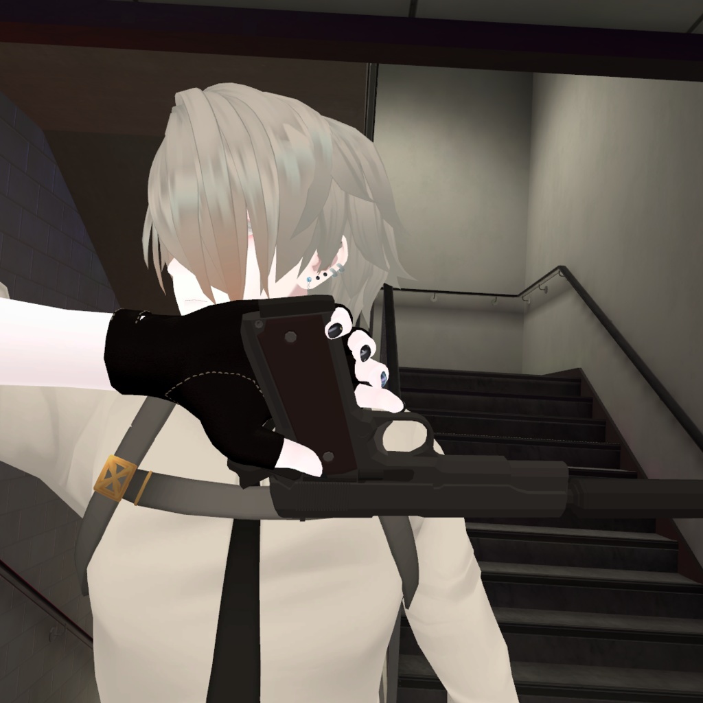 【碼希対応】 指抜きグローブ