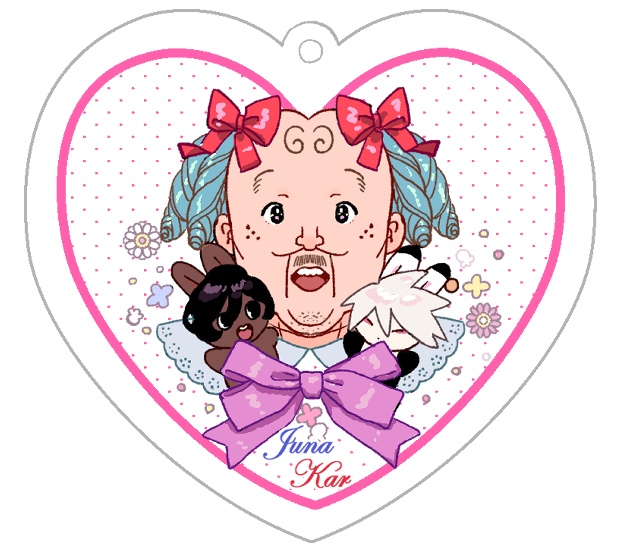 ジュナカル＆おじさんアクキー