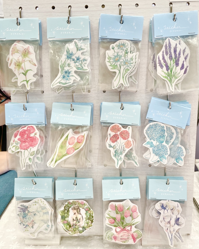 ☆お得なクリアステッカーランダム5枚セット☆