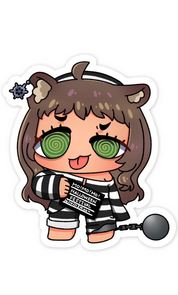 【期間限定】🎃もももHALLOWEENフェス仮装ステッカー🦭【全17種】