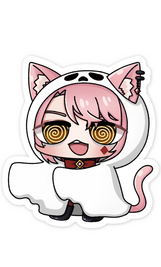 【期間限定】🎃もももHALLOWEENフェス仮装ステッカー🦭【全17種】