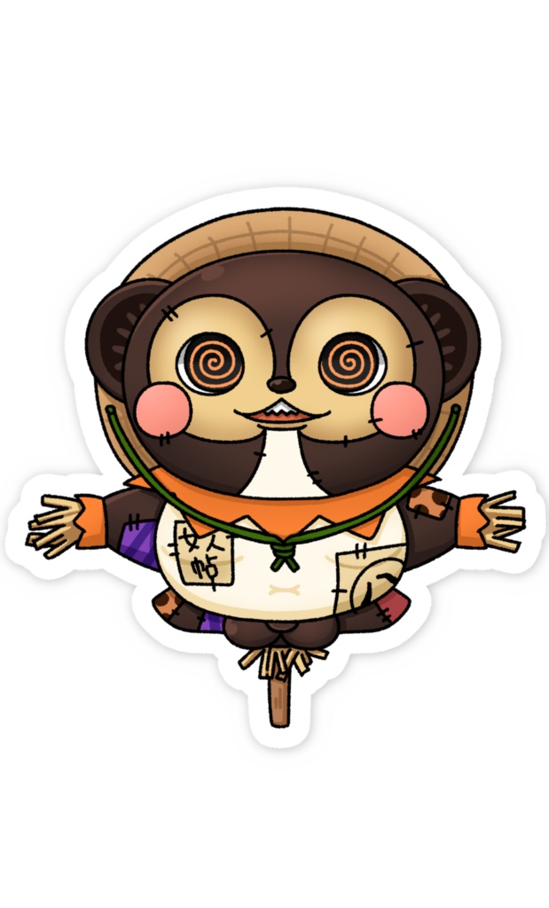 【期間限定】🎃もももHALLOWEENフェス仮装ステッカー🦭【全17種】