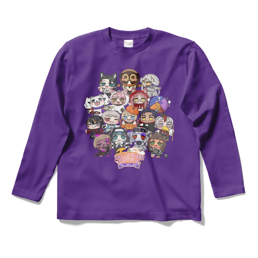 【期間限定】🎃もももHALLOWEENフェスロングスリーブTシャツ🦭【全6色】