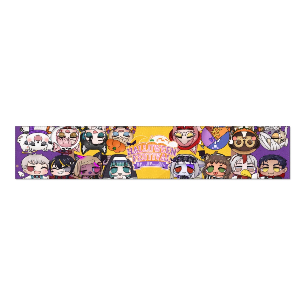 【期間限定】🎃もももHALLOWEENフェスマフラータオル🦭【ぶん回せ!】