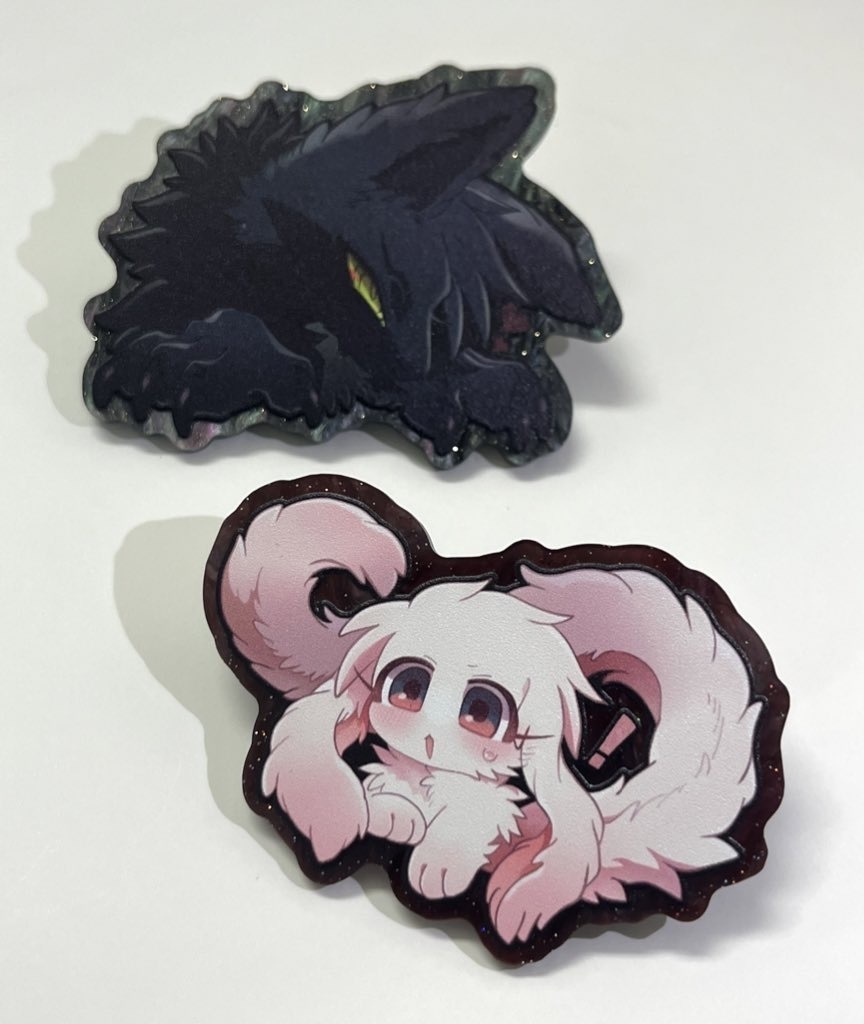 黒い魔物&いのちチャン みまもりクリップ