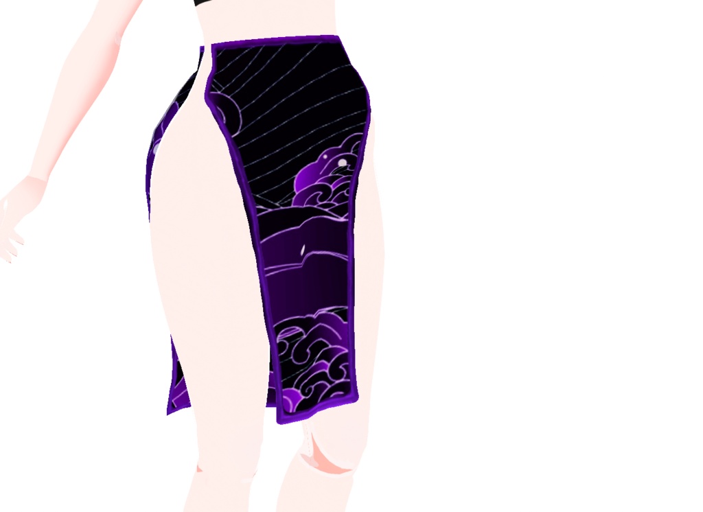 Japanese Shibari and Waves Style Set