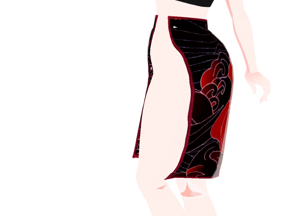 Japanese Shibari and Waves Style Set