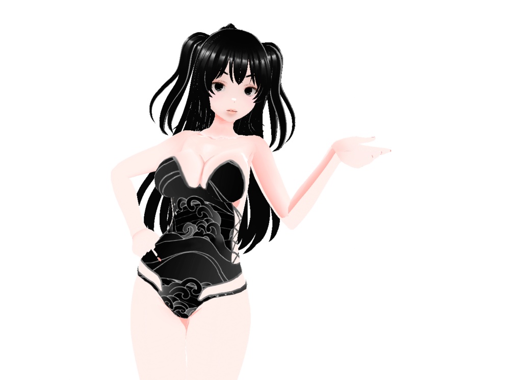 Japanese Shibari and Waves Style Set