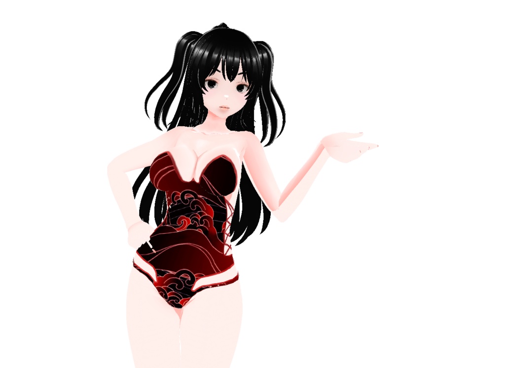 Japanese Shibari and Waves Style Set