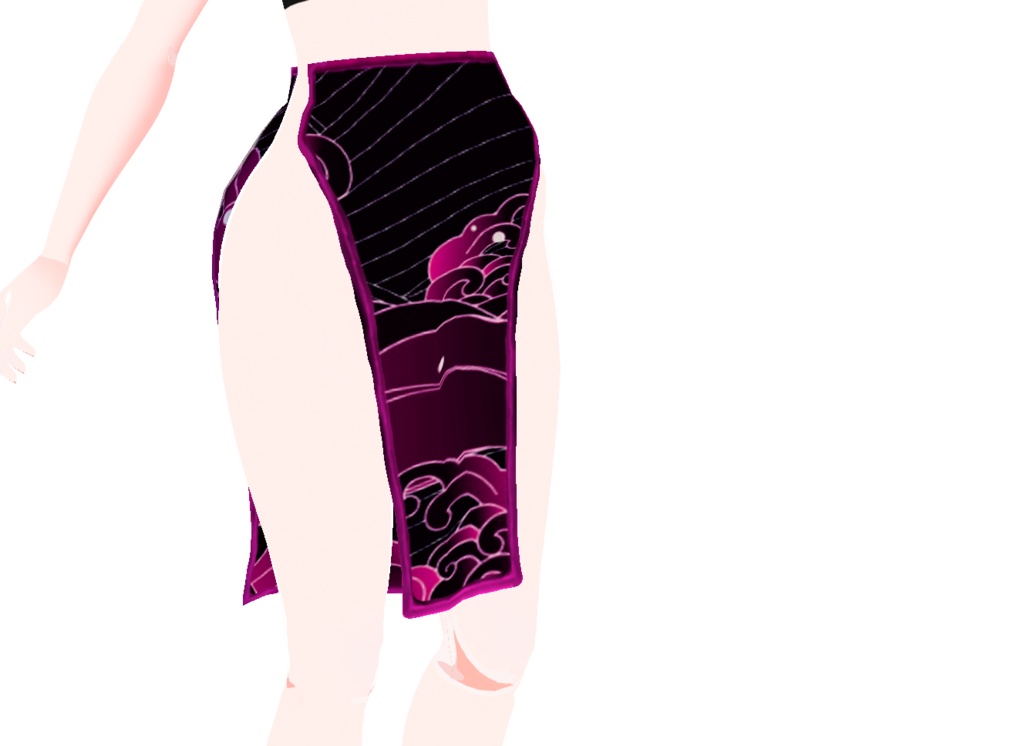 Japanese Shibari and Waves Style Set