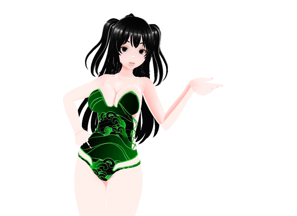 Japanese Shibari and Waves Style Set