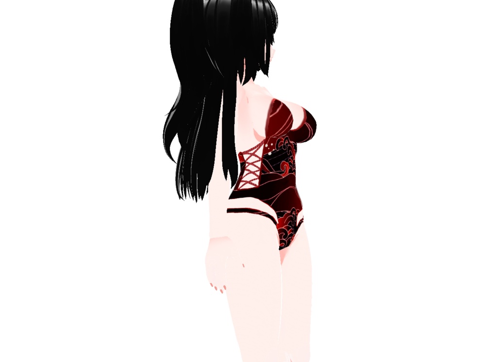 Japanese Shibari and Waves Style Set