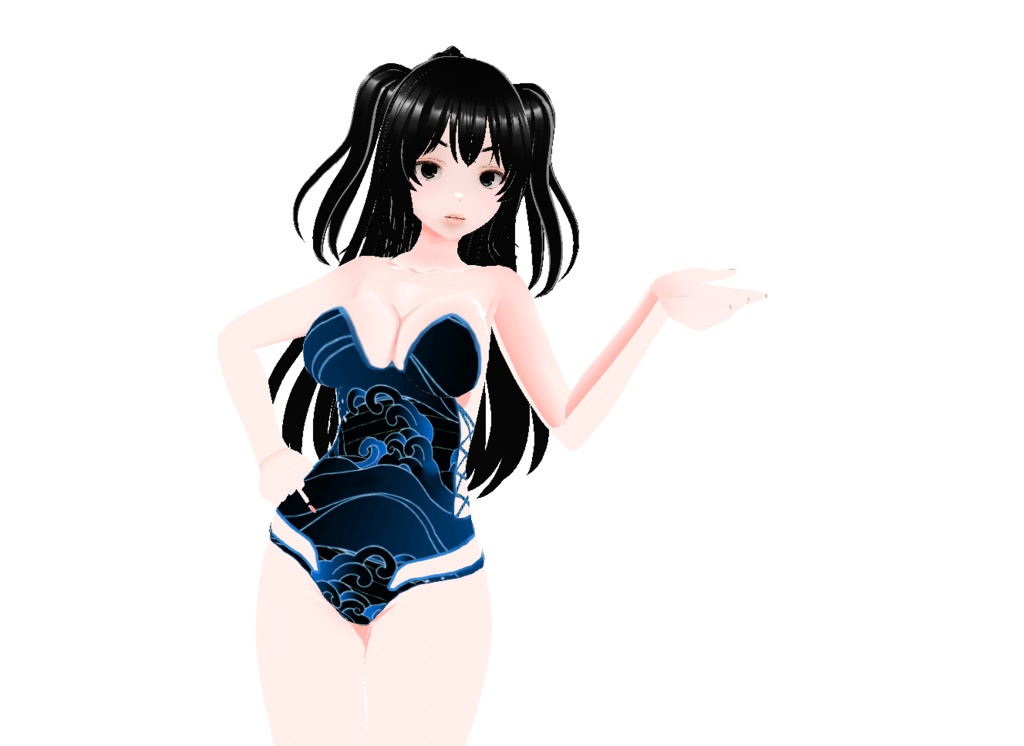 Japanese Shibari and Waves Style Set