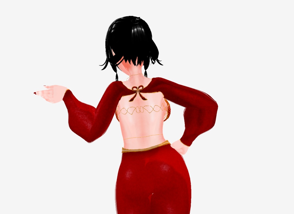 Arabian Style Top and Bottom Cover-up for Lingerie Sett with Shoes